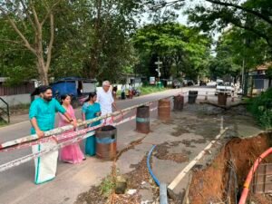 വെള്ളിയാങ്കല്ല് സംരക്ഷണ ഭിത്തി തകർച്ചയ്ക്ക് കാരണം കഴിഞ്ഞ സർക്കാരിൻ്റെ കാലത്തെ മെല്ലപ്പോക്കെന്ന് VT ബൽറാം എംഎൽഎ
